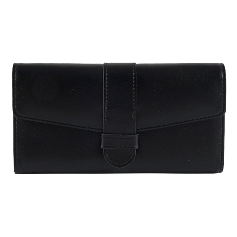 FFY FY207-38 Stilfuld kvinder PU læder trefoldet pung Multi Card Slots Clutch taske pung FFY FY207-38 Stilfuld kvinder PU læder trefoldet pung Multi Card Slots Clutch taske pung